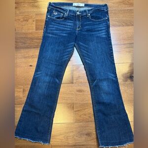 HOLLISTER Dark Blue Flare Jeans